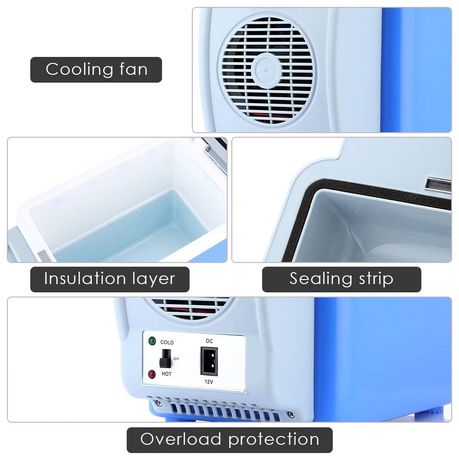 Portable 7.5L Cooling and Warming Car Refrigerator