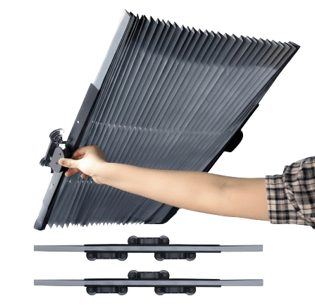 Retractable Windshield Sun Shade